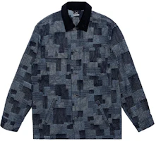 CLOT Corduroy Collar Jacket - Blue CTJK23FW4001 CLOT Corduroy Collar Jacket - Blue CTJK23FW4001