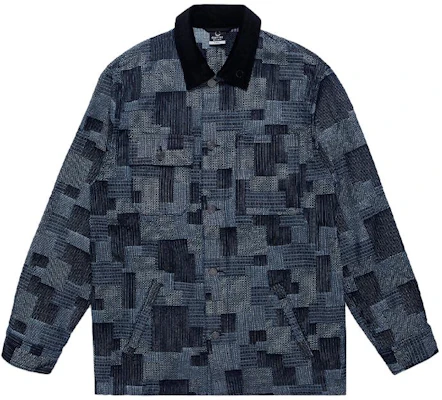 Chaqueta CLOT de Pana con Cuello - Azul CTJK23FW4001 Buy Chaqueta CLOT de Pana con Cuello - Azul CTJK23FW4001