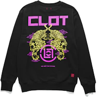 CLOT Crewneck Pullover Sweatshirt CLSS19FCN319-BK CLOT Crewneck Pullover Sweatshirt CLSS19FCN319-BK