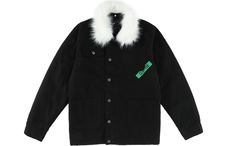 CLOT Detachable Fur Collar Cotton Jacket CTJK20WT4002