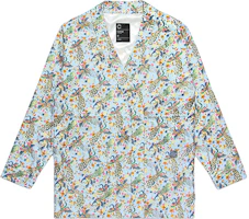 CLOT Dynasty Floral Vintage V-Neck Print Jacket Unisex CTJK21WT4006 CLOT Dynasty Floral Vintage V-Neck Print Jacket Unisex CTJK21WT4006