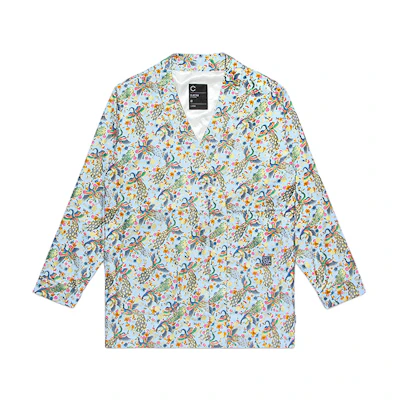 CLOT Dynasty Floral Vintage V-Neck Print Jacket Unisex CTJK21WT4006