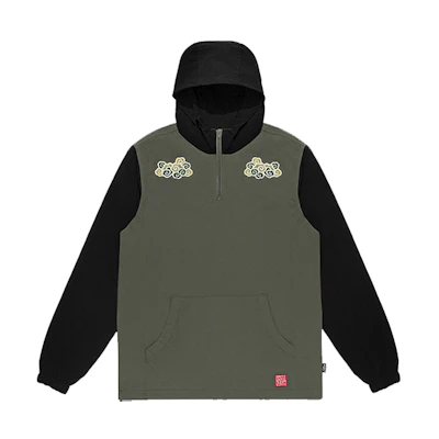 CLOT Dynasty Series Cloud Embroidery Patchwork Hoodie Jacket Unisex CTJK21AU4001