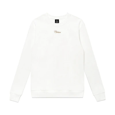 CLOT Embroidered Logo Pullover Sweatshirt Unisex Couple Style CTSS22SS3003