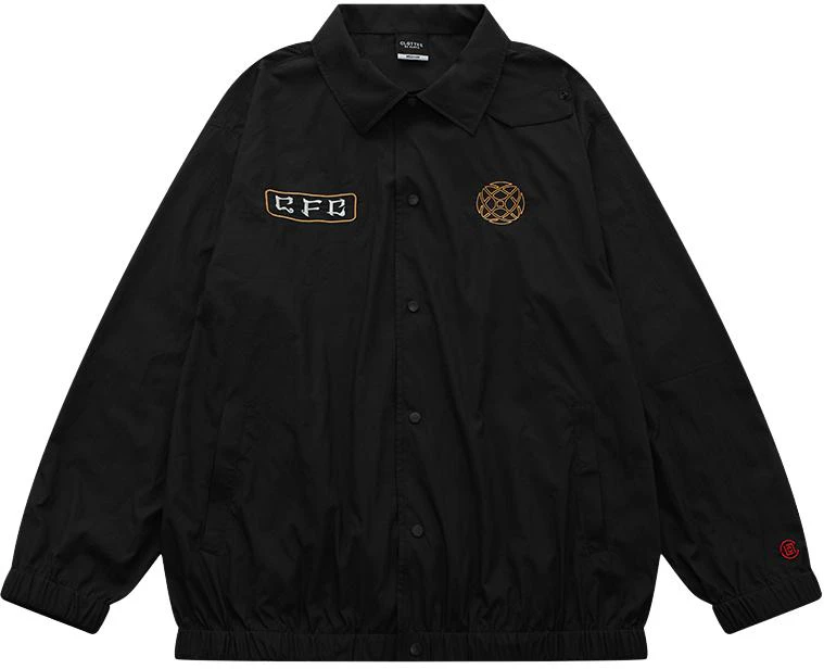 clot-fc-series-lightweight-black-long-sleeve-jacket-ctjk-24-s41010