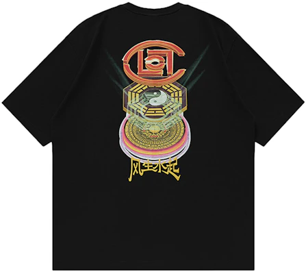 CLOT Feng Shui Vintage Style Casual Short Sleeve T-Shirt CTTE24S11037 Buy CLOT Feng Shui Vintage Style Casual Short Sleeve T-Shirt CTTE24S11037
