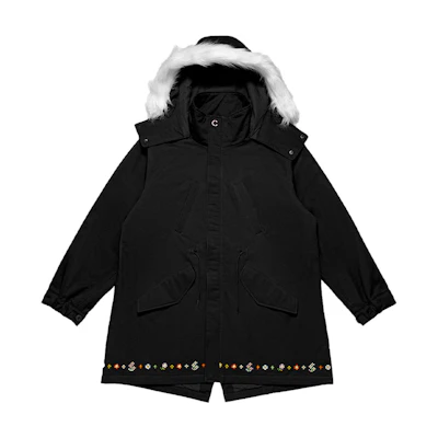 CLOT Floral Zip-Up Long Sleeve Workwear Jacket Unisex CTJK22FW4006