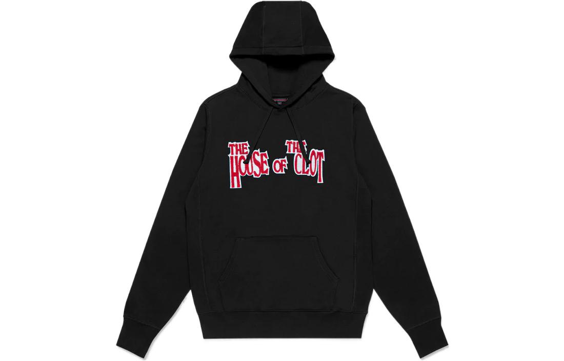 CLOT FW22 Alphabet Logo Print Black Hoodie Menswear Casual Wear fw22-hoodie