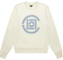 CLOT FW22 Diamond Logo Graphic Crewneck Sweatshirt White () CLSS22FTM303 CLOT FW22 Diamond Logo Graphic Crewneck Sweatshirt White () CLSS22FTM303
