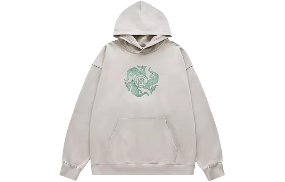 CLOT FW23 Dragon Pattern Bronze Ring Print Hoodie Unisex CTHD23F31025