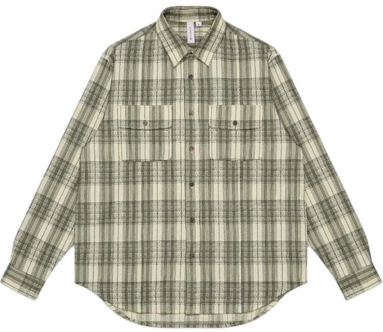 clot-fw-24-life-is-a-drama-jacquard-button-up-long-sleeve-shirt-olive-unisex-clsh-24-f20003