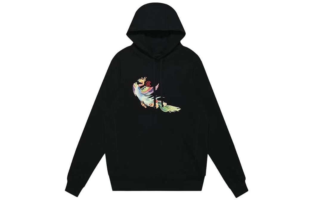 CLOT Graphic Print Hoodie Black () CLHD22S30007