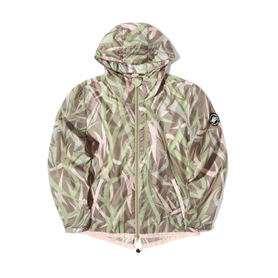 CLOT Green Thorn Lightweight Windbreaker Jacket Green CLJK19SAL401-GN