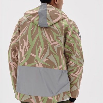 CLOT 남성용 그린 쏜 시리즈 레귤러 핏 자켓 CLJK19SAL403-GN Sizing CLOT 남성용 그린 쏜 시리즈 레귤러 핏 자켓 CLJK19SAL403-GN