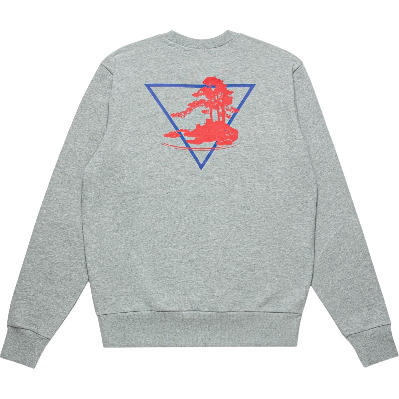 CLOT Letter Logo Bonsai Print Long-Sleeve Crewneck Sweatshirt Mens CTSS22FTM314