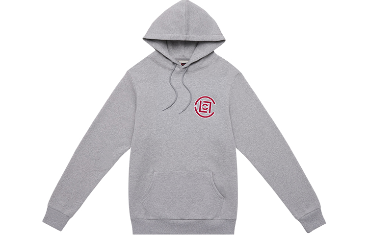 CLOT Logo Embroidered Pullover Hoodie Unisex Couples' Long-Sleeve CLHD21FTM301