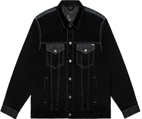 Chaqueta Unisex CLOT Patchwork de Pana Negra CTJK21AU4003-BK Buy Chaqueta Unisex CLOT Patchwork de Pana Negra CTJK21AU4003-BK