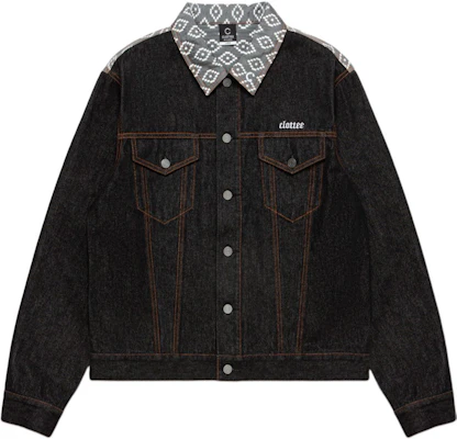 Chaqueta CLOT Parcheada Bordada con Letras y Costuras. CTJK22FW4003 Buy Chaqueta CLOT Parcheada Bordada con Letras y Costuras. CTJK22FW4003