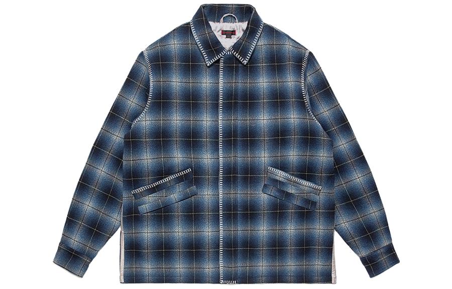 CLOT Quilted Patchwork Jacket Blue Edition CLJK23F40009