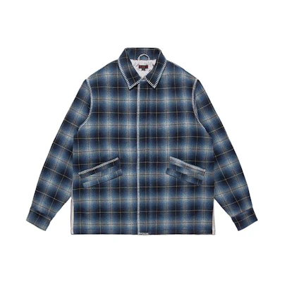 CLOT Quilted Patchwork Jacket Blue Edition CLJK23F40009