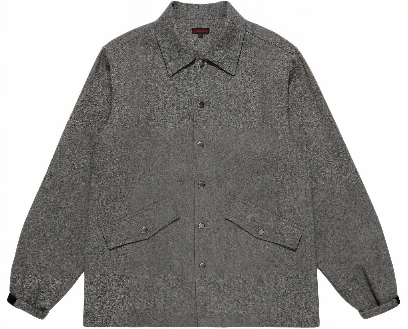 clot-simple-solid-gray-single-breasted-jacket-cljk-23-f40007