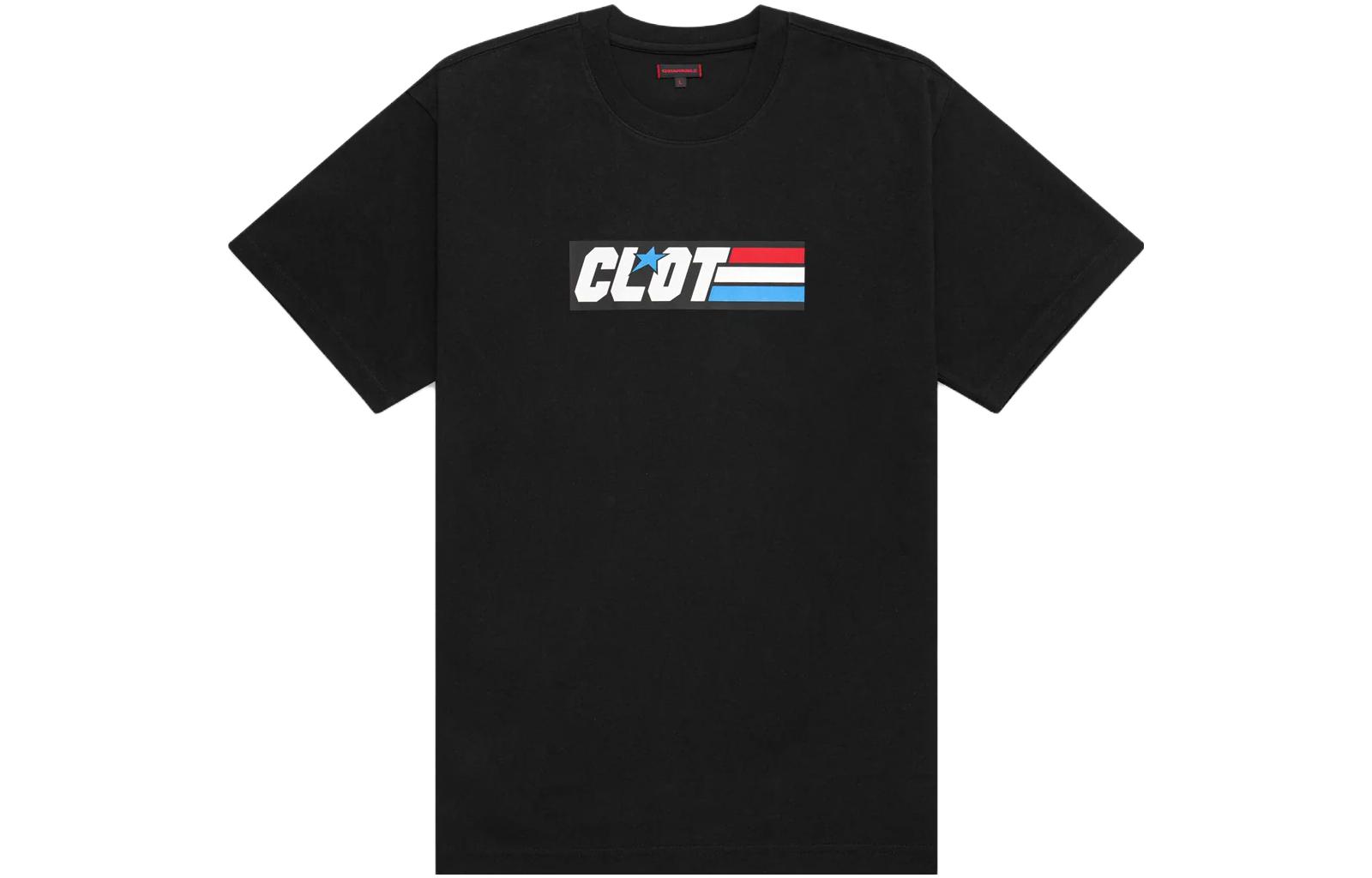 CLOT SS23 From Dusk Till Dawn Logo Graphic Tee Short-Sleeve T-Shirt CLTE23S10005-BK