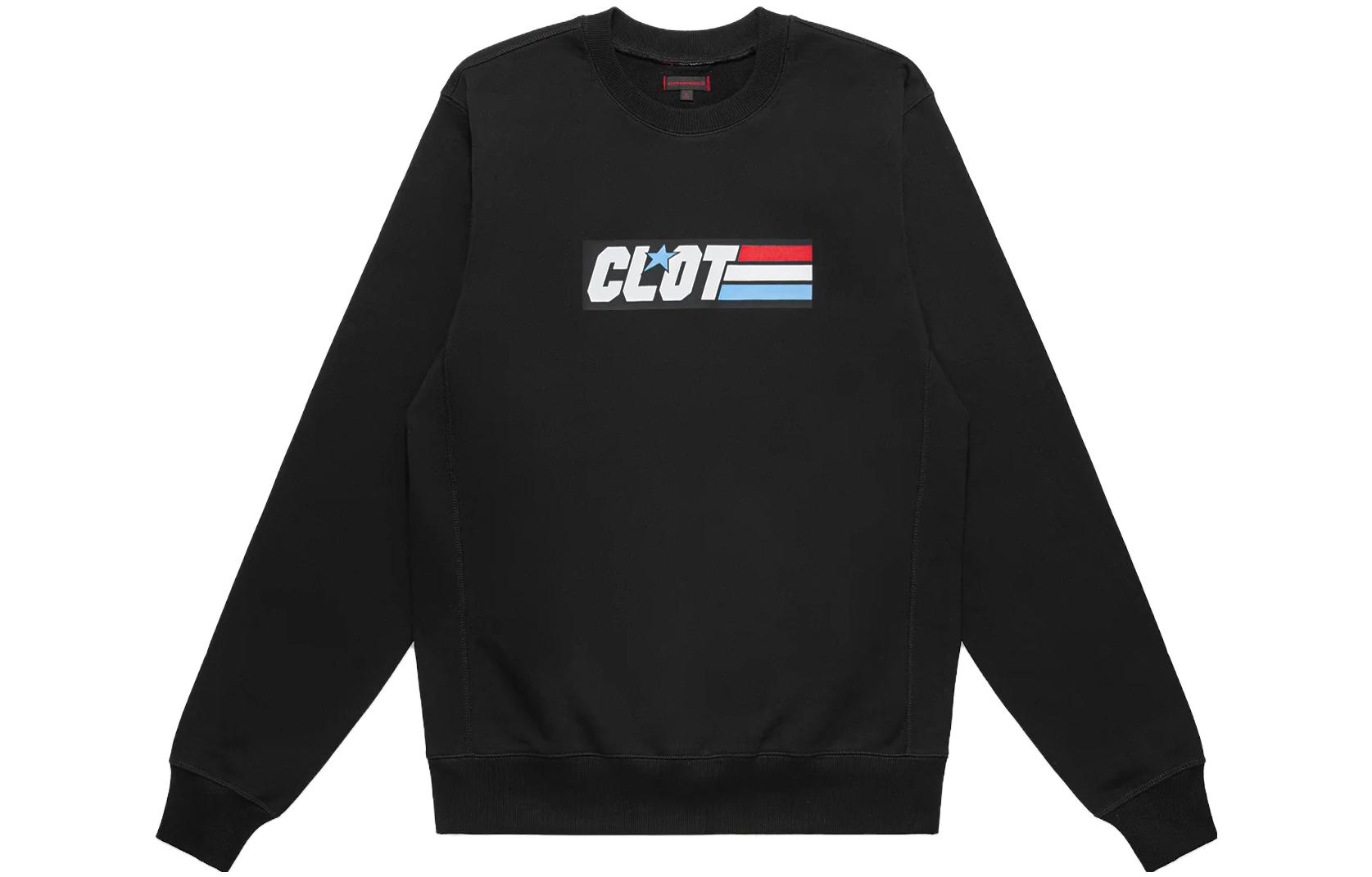 CLOT SS23 From Dusk Till Dawn Logo Sweatshirt Black ( Pullover) CLSS23S30001-BK