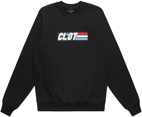 CLOT SS23 フロムダスクティルドーン ロゴスウェットシャツ ブラック (プルオーバー) CLSS23S30001-BK Buy CLOT SS23 フロムダスクティルドーン ロゴスウェットシャツ ブラック (プルオーバー) CLSS23S30001-BK