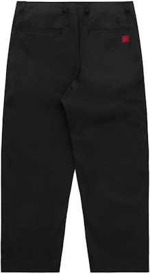 CLOT SS24 주름 스트레이트 레그 미드라이즈 캐주얼 팬츠 유니섹스 블랙 CLPT24S50001 Lookbook CLOT SS24 주름 스트레이트 레그 미드라이즈 캐주얼 팬츠 유니섹스 블랙 CLPT24S50001