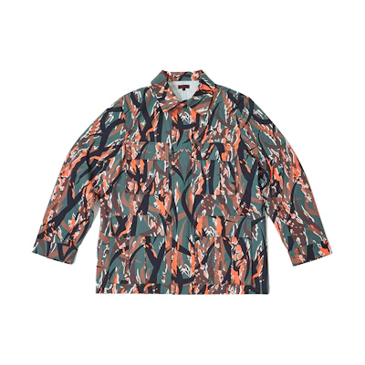 CLOT Thorn Series Olive Green Multi-Pocket Jacket Loose Fit CLJK20FAL401-OL
