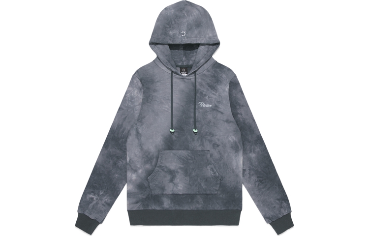 Sizing CLOT 男女同款扎染连帽衫前刺绣标志 CTHD22SS3002