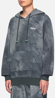 CLOT 男女同款扎染连帽衫前刺绣标志 CTHD22SS3002 2