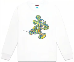 CLOT x 3125C x MEDICOM TOY BE@RBRICK Graffiti Mickey Print Pullover Sweatshirt CLLS23SDY104 CLOT x 3125C x MEDICOM TOY BE@RBRICK Graffiti Mickey Print Pullover Sweatshirt CLLS23SDY104