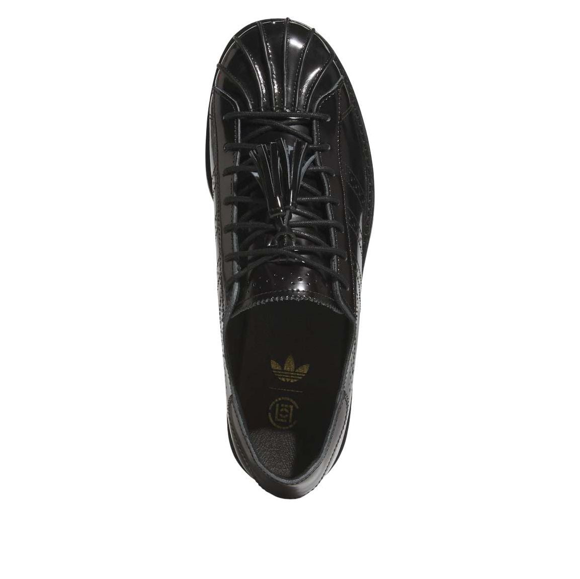 Shop CLOT x adidas Gaun Superstar 'Hitam' JR2814