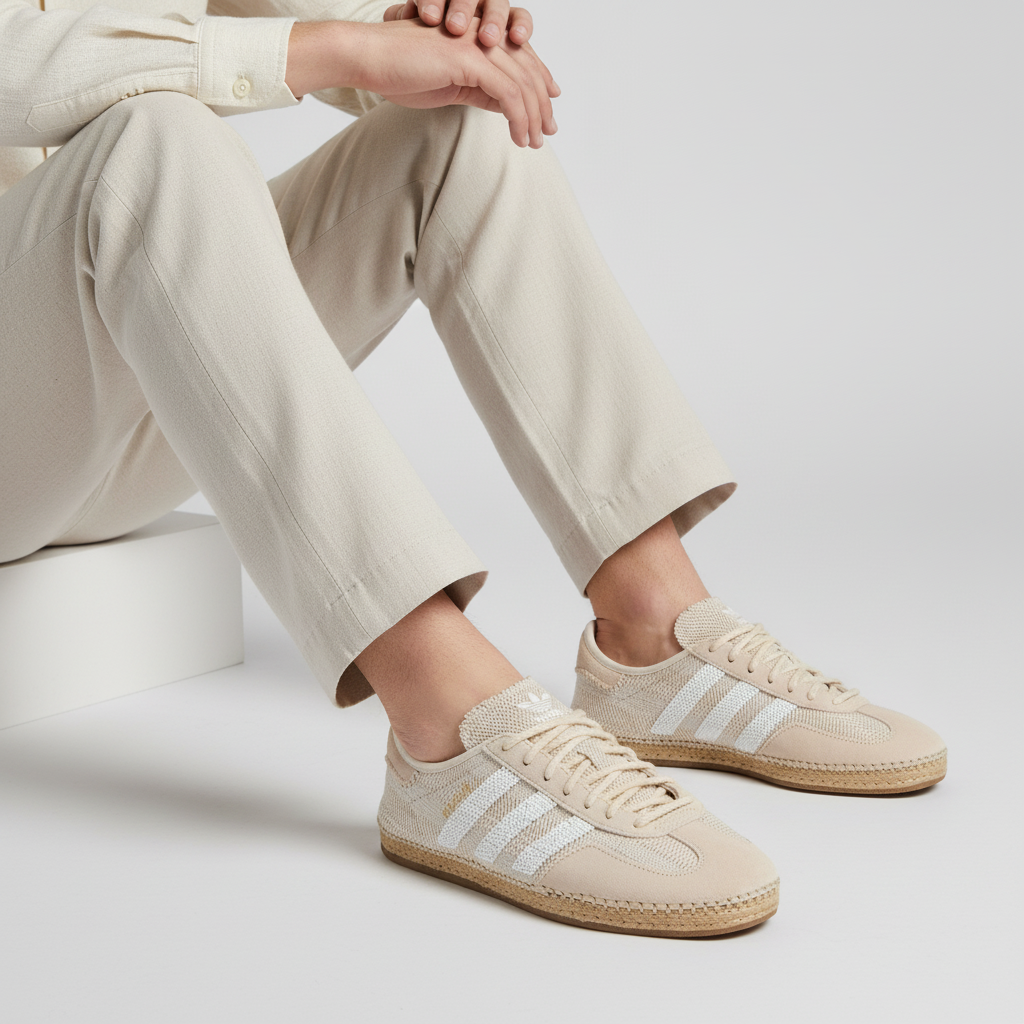 Order CLOT x adidas Gazelle '光暈象牙白' IH3144