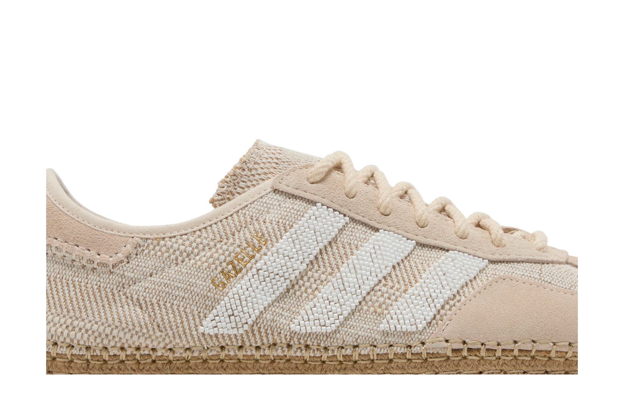 Shop CLOT x adidas Gazelle '光暈象牙白' IH3144