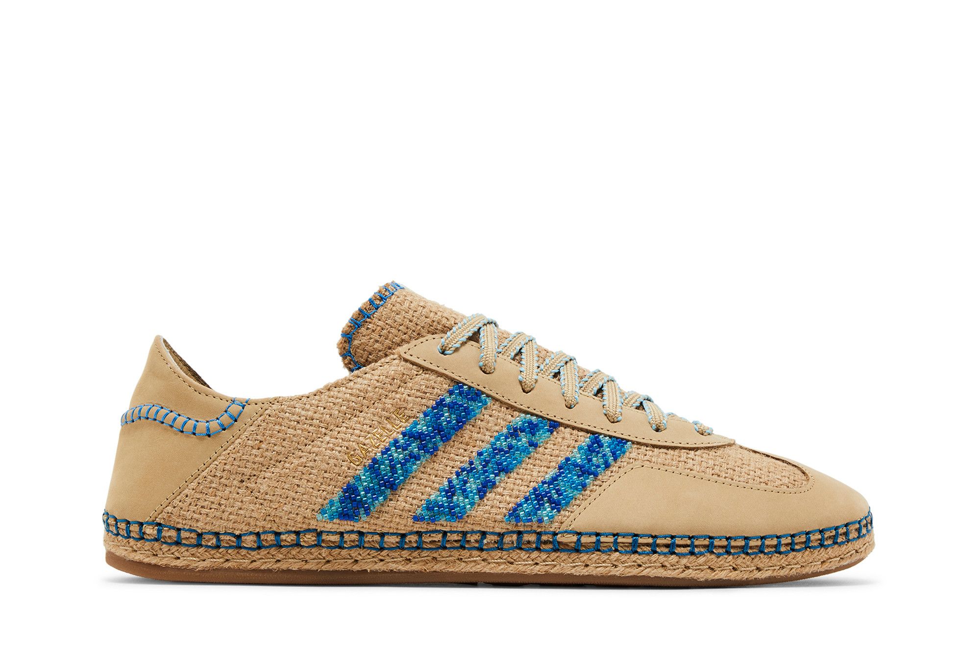 CLOT x adidas Gazelle 'Linen Khaki Light Blue' IH3641