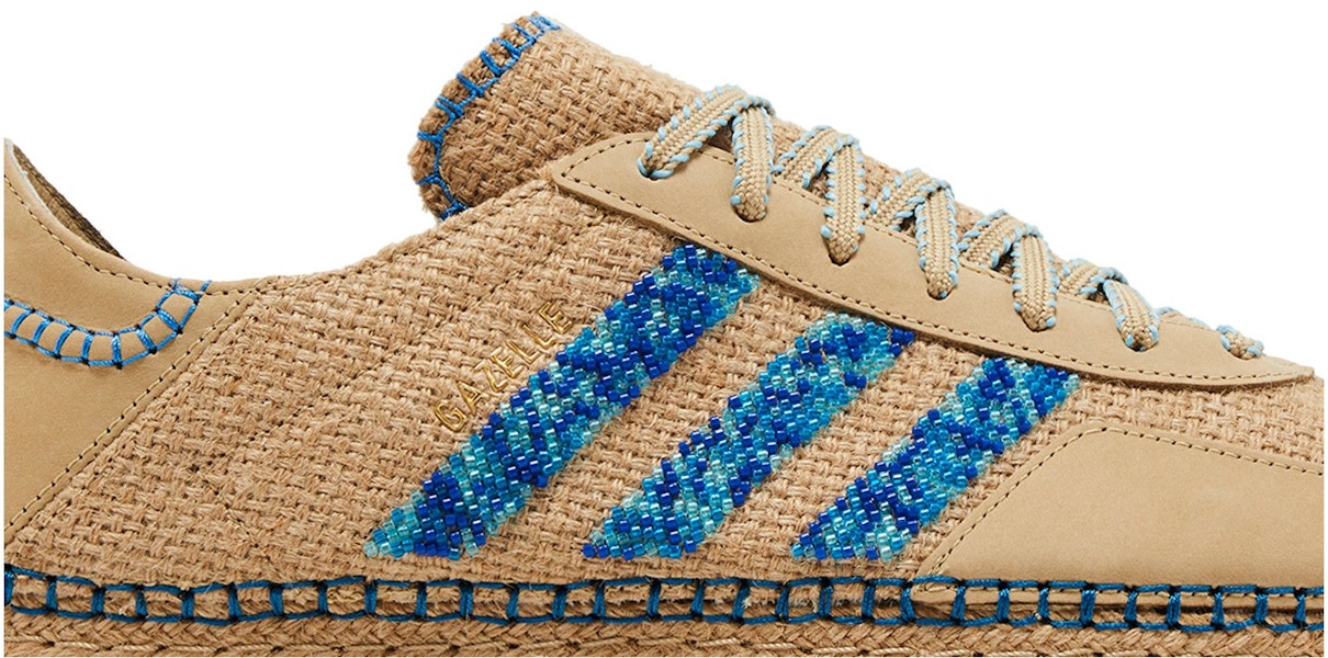 CLOT×adidas ガゼル 麻カーキ ライトブルー IH3641 Lookbook CLOT×adidas ガゼル 麻カーキ ライトブルー IH3641