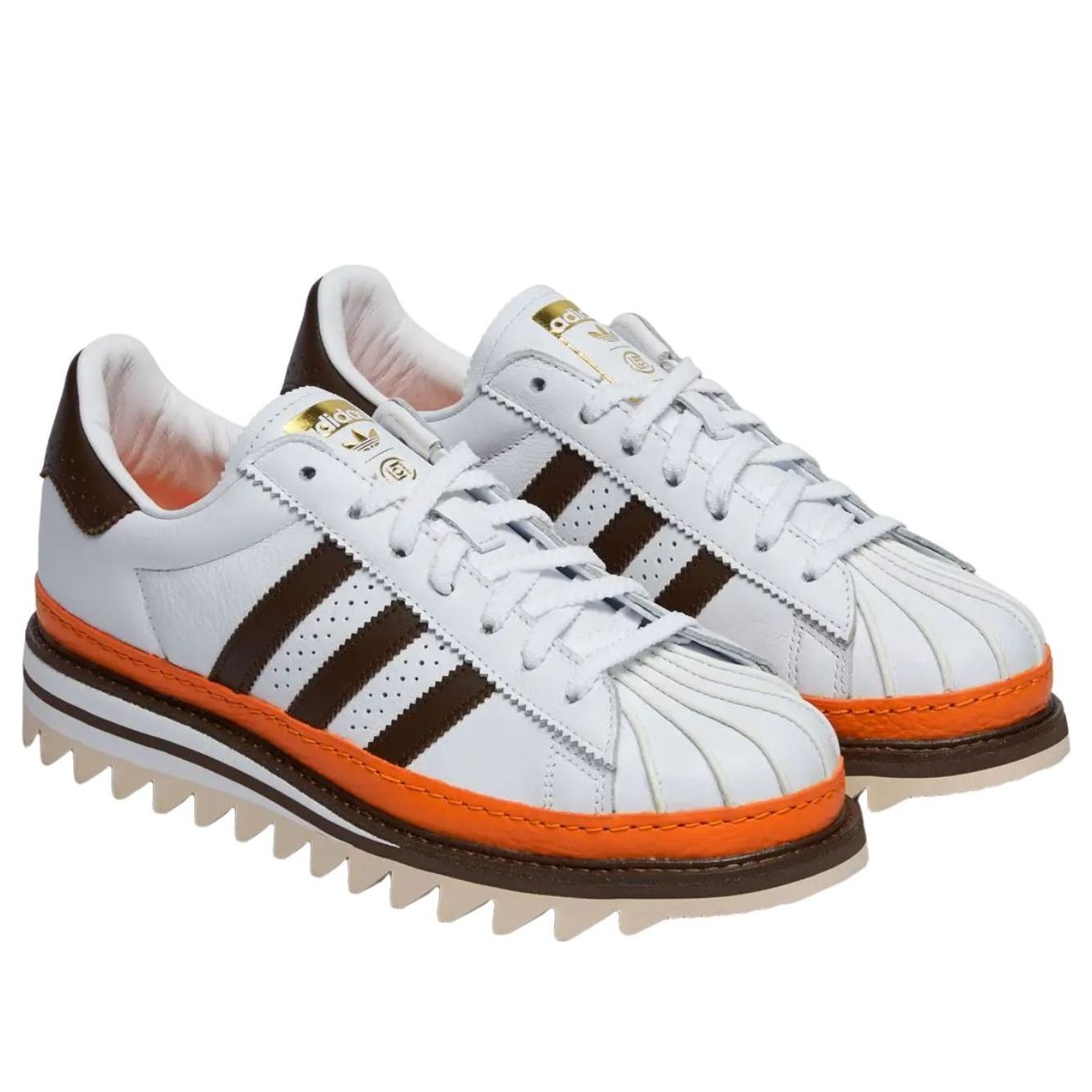 Order CLOT x adidas Superstar 陈冠希联名款 白咖啡配色 KK1388