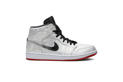 CLOT x Air Jordan 1 Mid 'Fearless' CU2804-100