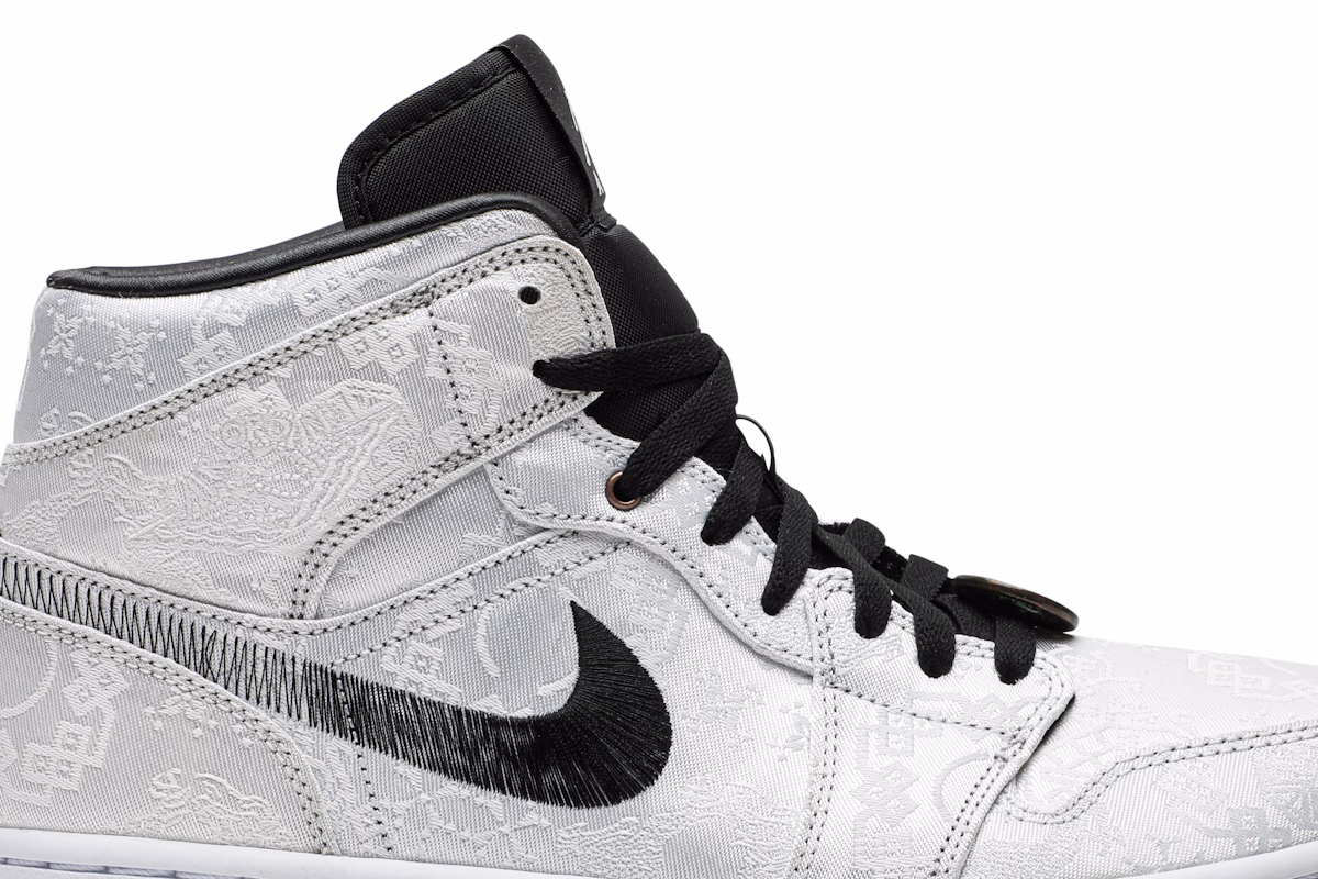 CLOT x Air Jordan 1 Mid 'Fearless' CU2804-100