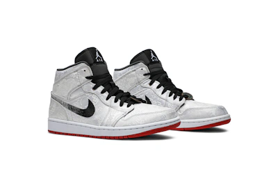 CLOT x Air Jordan 1 Mid 'Fearless' CU2804-100