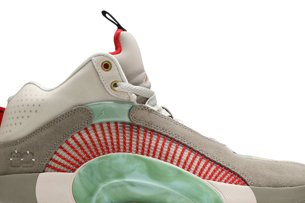 CLOT x Air Jordan 35 'Sepia Stone'