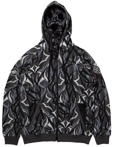 clot-x-alienegra-thorn-series-black-geometric-pattern-zip-hoodie-unisex-clhd-19-fw-002