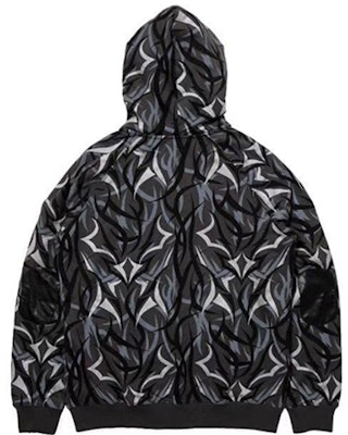 CLOT x Alienegra 荊棘系列黑色幾何圖案拉鍊連帽上衣 男女款 CLHD19FW002 Lookbook CLOT x Alienegra 荊棘系列黑色幾何圖案拉鍊連帽上衣 男女款 CLHD19FW002