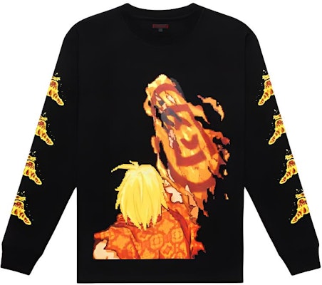 CLOT x ARCADE1UP 黑色火焰印花長袖休閒運動衫 男女適穿。 CLLS21FARC16-BK-00M Buy CLOT x ARCADE1UP 黑色火焰印花長袖休閒運動衫 男女適穿。 CLLS21FARC16-BK-00M