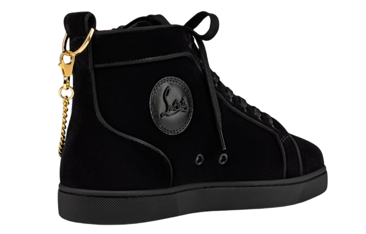 Lookbook 크리스찬 루부탱 CLOT x 에어 조던 1 하이 "블랙 벨벳" 3221239CM6S