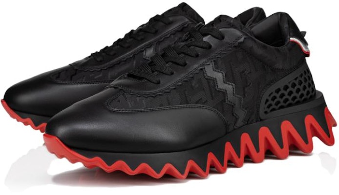 Christian Louboutin CLot x Air Jordan 1 Low Black Leather 3230863BK01 Novelship