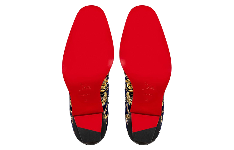 Christian Louboutin CLOT Timberland Boot 'Golden Velvet Floral Embroidery' 圖 5