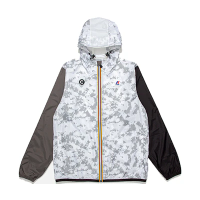 CLOT CLOTTEE K-WAY Tie-Dye Windbreaker Jacket Black () CTJK20SU4001-BK
